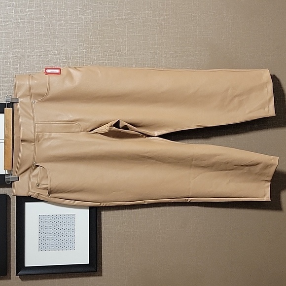 Spanx Leather Like Straight Pants - Picture 3 of 14